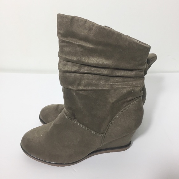MERONA Brown71/2 Boho Classic Ankle Mid Calf Boots - Picture 2 of 5